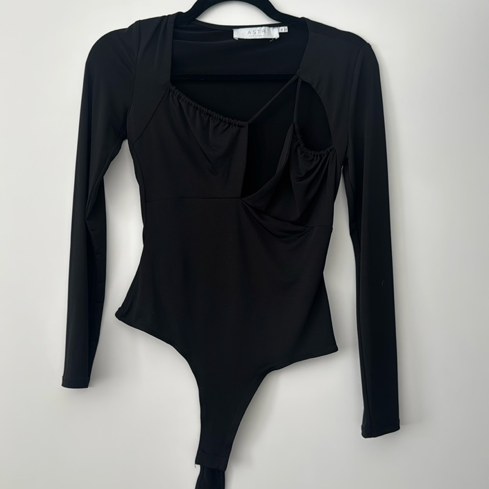 ASTR the label black bodysuit size XS